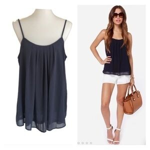 Lotusmile layered dressy tank top